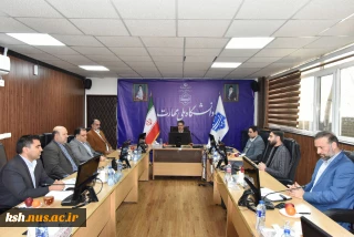 جلسه شورای فرهنگی دانشگاه ملی مهارت با حضور دکتر زمانی برگزار شد