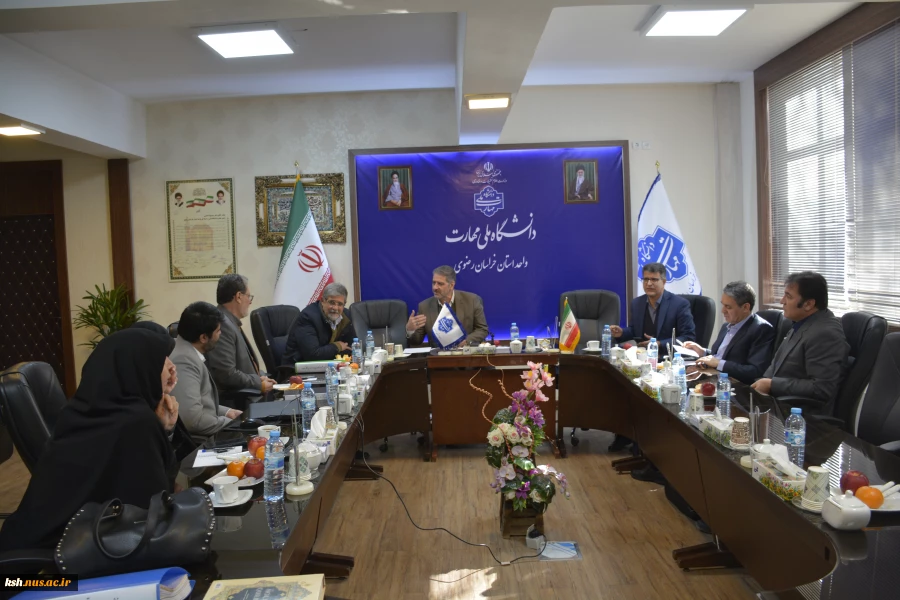 با حضور ریاست دانشگاه ملی مهارت برگزار شد؛
نهمین جلسه هیئت تحریریه نشریه «علم و فناوری در مهندسی مکانیک» و تأکید بر برنامه‌های کلان آینده 2