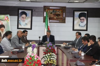 نشست رئیس دانشگاه ملی مهارت با اعضای هیئت علمی، اساتید و کارکنان واحد استانی خوزستان