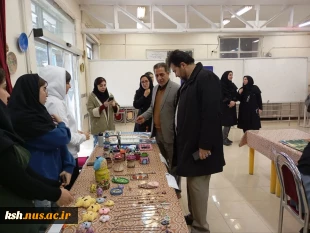 برپایی بازارچه دانشجویی در آموزشکده ملی مهارت واحد دختران کرمانشاه 2