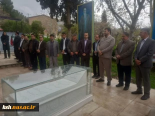 کارکنان و اساتید دانشگاه ملی مهارت واحد استان کرمانشاه سال جدید کاری را با بیعت با آرمانهای شهدا آغاز کردند 5