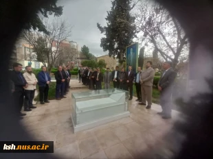 کارکنان و اساتید دانشگاه ملی مهارت واحد استان کرمانشاه سال جدید کاری را با بیعت با آرمانهای شهدا آغاز کردند 6