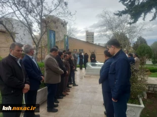 کارکنان و اساتید دانشگاه ملی مهارت واحد استان کرمانشاه سال جدید کاری را با بیعت با آرمانهای شهدا آغاز کردند 7