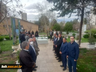 کارکنان و اساتید دانشگاه ملی مهارت واحد استان کرمانشاه سال جدید کاری را با بیعت با آرمانهای شهدا آغاز کردند 8
