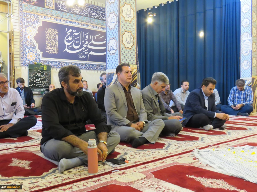 برگزاری مراسم سالگرد شهدای خدمت در دانشگاه ملی مهارت واحد استان کرمانشاه 11