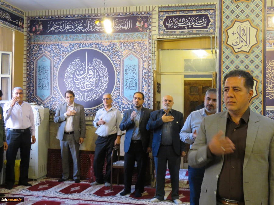 برگزاری مراسم سالگرد شهدای خدمت در دانشگاه ملی مهارت واحد استان کرمانشاه 9