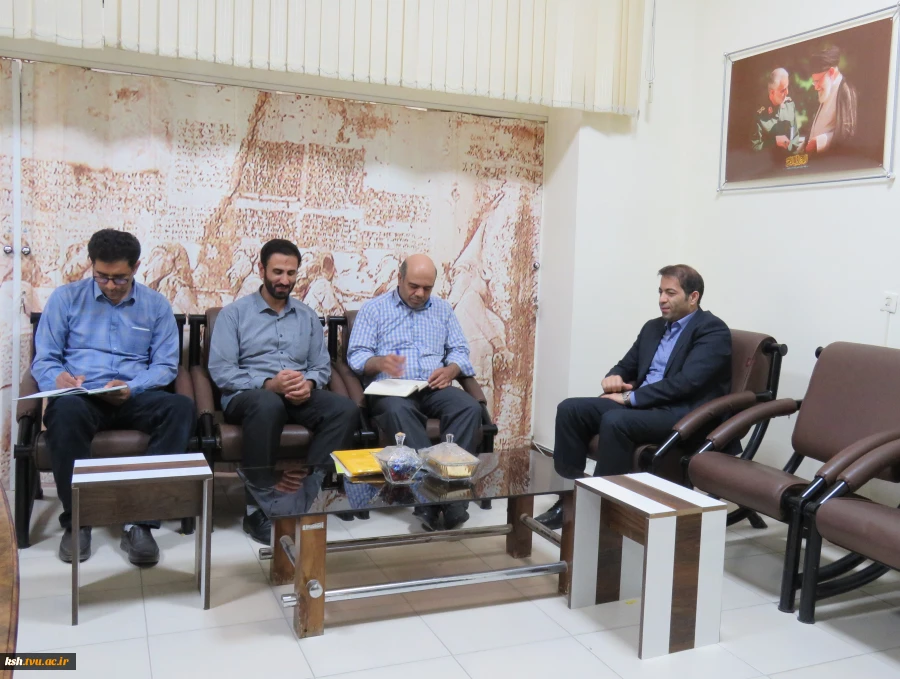 حضور مسئول بسیج مهندسین صنعت استان در دانشگاه ملی مهارت استان کرمانشاه 2