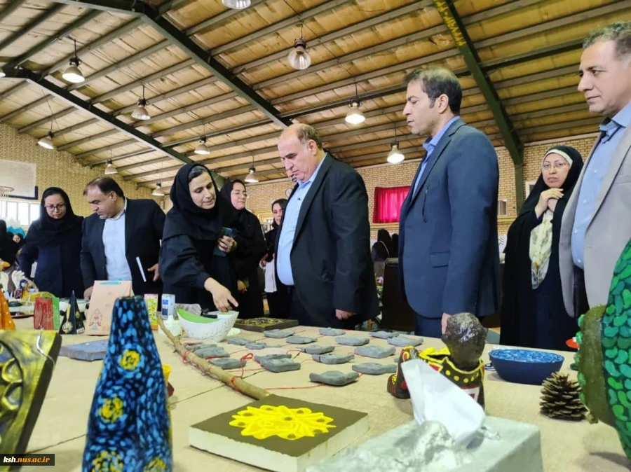 برگزاری نمایشگاه دستاوردهای دانشجویان دانشگاه ملی مهارت استان کرمانشاه 2