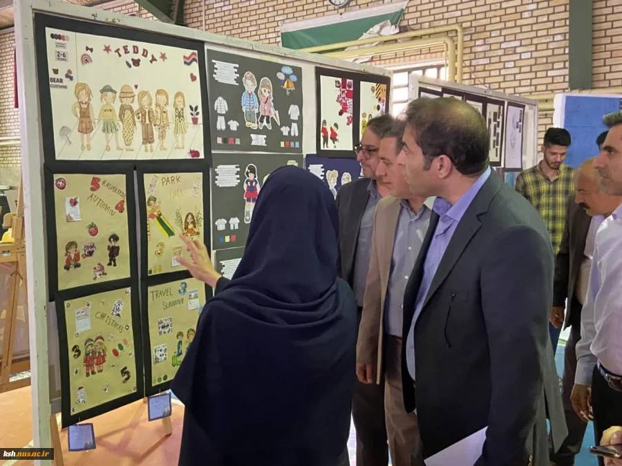 برگزاری نمایشگاه دستاوردهای دانشجویان دانشگاه ملی مهارت استان کرمانشاه 3