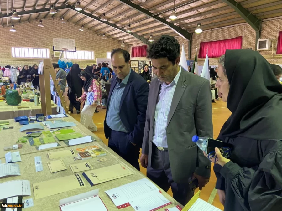 برگزاری نمایشگاه دستاوردهای دانشجویان دانشگاه ملی مهارت استان کرمانشاه 5