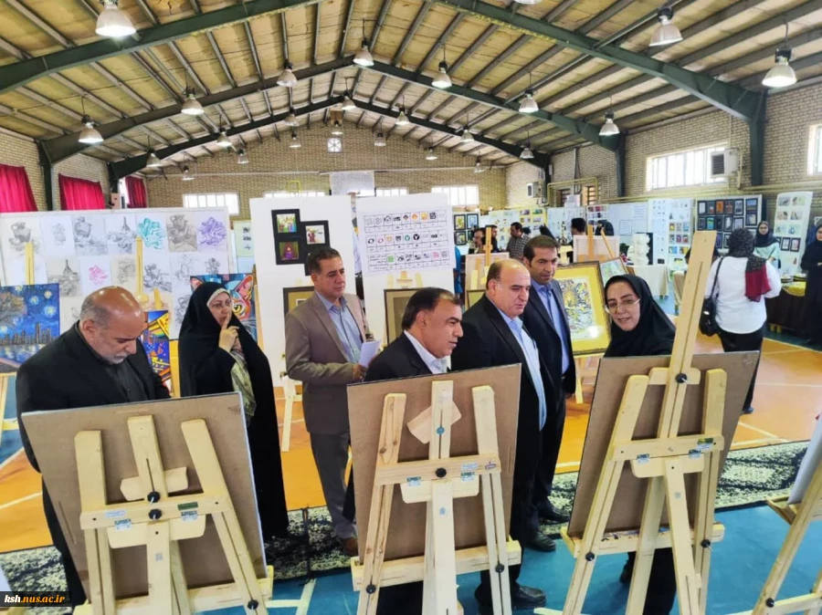 برگزاری نمایشگاه دستاوردهای دانشجویان دانشگاه ملی مهارت استان کرمانشاه 6