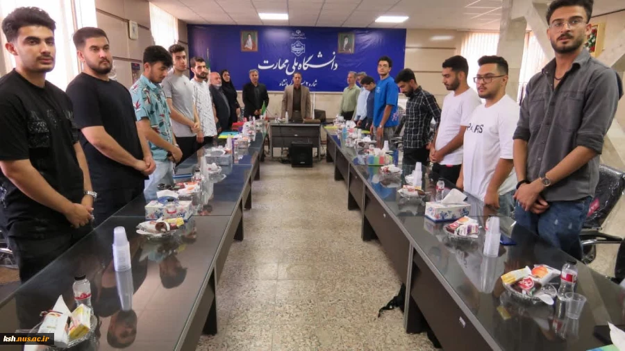 مسابقات انتخابی ورزشی منطقه 10 به میزبانی دانشگاه ملی مهارت استان کرمانشاه در حال برگزاری می باشد 3
