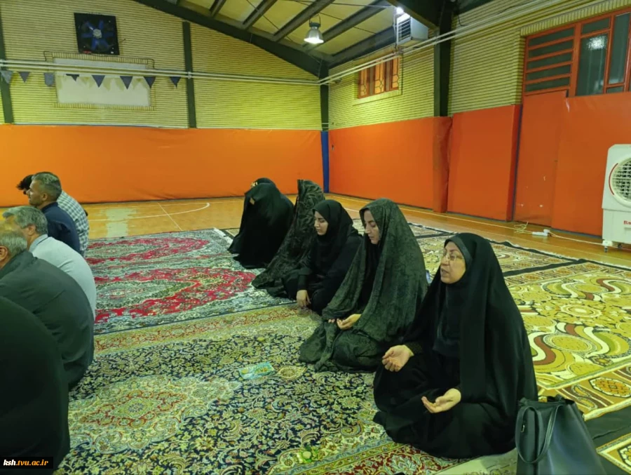 برپایی نمازجماعت در موکب شهید تهرانی مقدم کرمانشاه 6