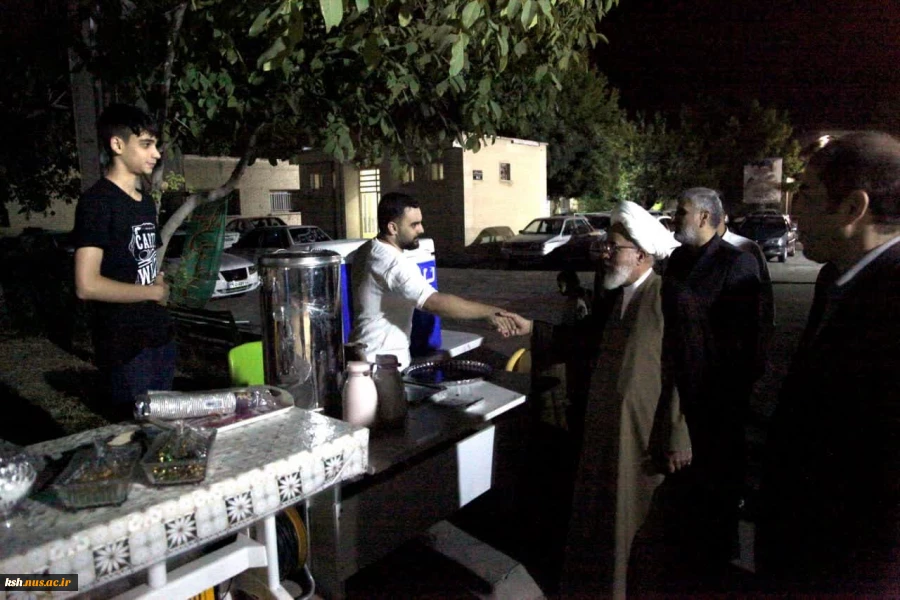 بازدید نماینده ولی‌فقیه در استان و امام‌جمعه کرمانشاه از موکب شهید تهرانی مقدم دانشگاه ملی مهارت  16