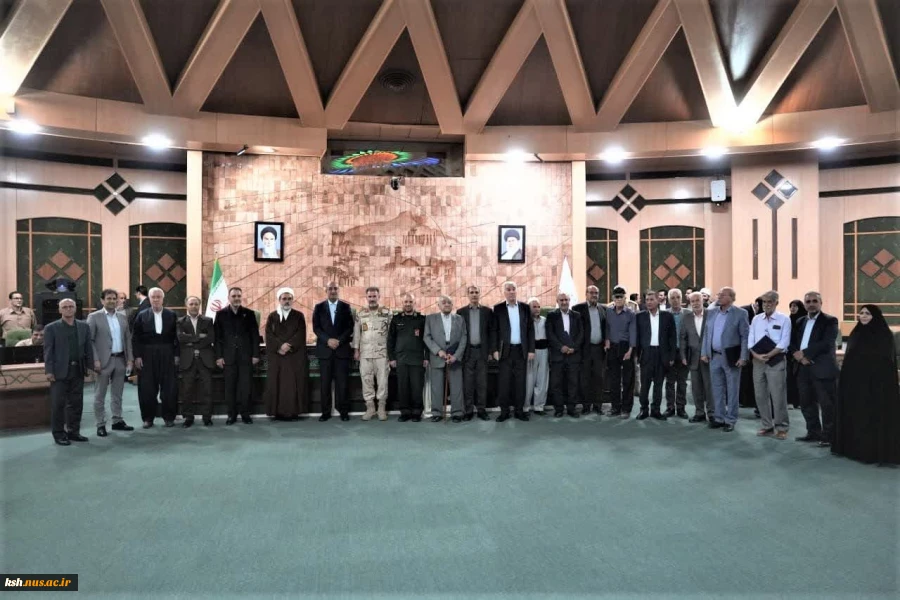 حضور دکتر ابراهیمی رئیس دانشگاه ملی مهارت استان در جلسه شورای اداری در استانداری  2