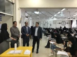 بازدید دکتر ابراهیمی رئیس دانشگاه ملی مهارت استان از روند برگزاری آزمون های پایان نیمسال دوم 404-403 آموزشکده دختران 3