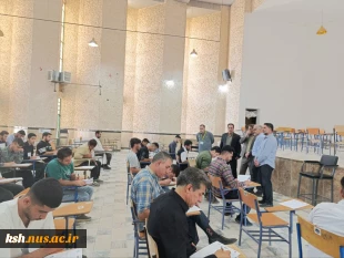 بازدید دکتر ابراهیمی رئیس دانشگاه ملی مهارت استان کرمانشاه از روند برگزاری امتحانات آموزشکده اسلام آباد غرب 5