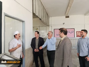 بازدید دکتر ابراهیمی رئیس دانشگاه ملی مهارت استان کرمانشاه از خوابگاه و سلف سرویس آموزشکده اسلام آباد غرب 4