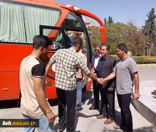 با حضور ریاست دانشگاه ملی مهارت استان کرمانشاه برگزار شد:
بدرقه تیم های ورزشی پسران دانشجو به نوزدهمین المپیاد قهرمانی دانشجویان دانشگاه ملی مهارت کشور
 2