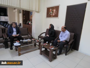 در راستای تامین رفاه کارکنان صورت گرفت:
نشست ریاست دانشگاه ملی مهارت استان کرمانشاه با نماینده بیمه معلم
 2