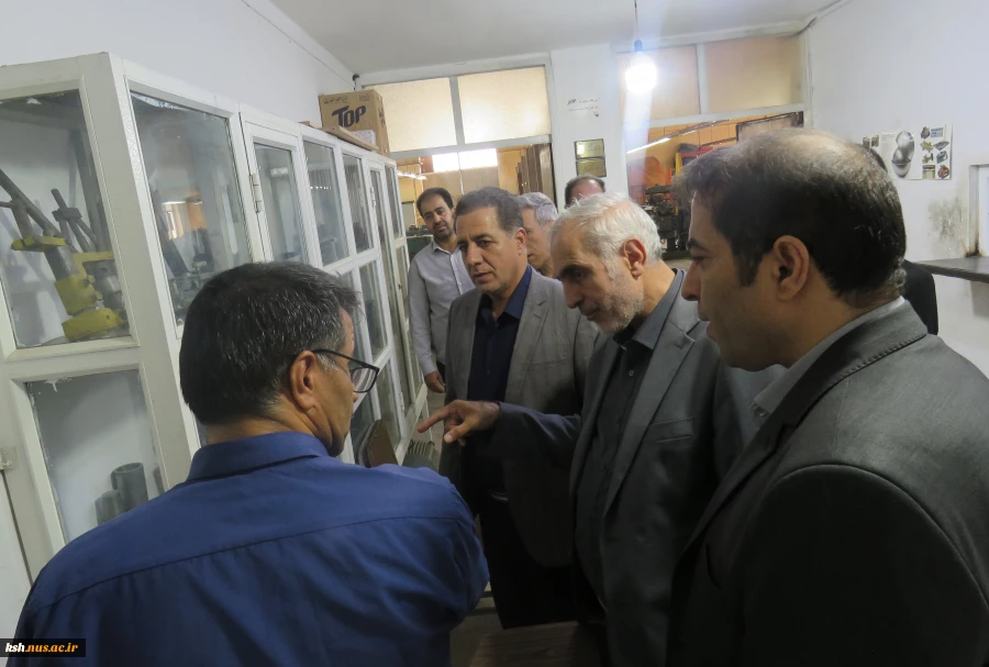 بازدید نماینده مردم شریف کرمانشاه در مجلس شورای اسلامی از دانشگاه ملی مهارت استان کرمانشاه 17
