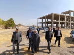 بازدید نماینده، فرماندار و جمعی از مسئولین دستگاه های اجرایی شهرستان کنگاور از پروژه آموزشکده ملی مهارت این شهر 8