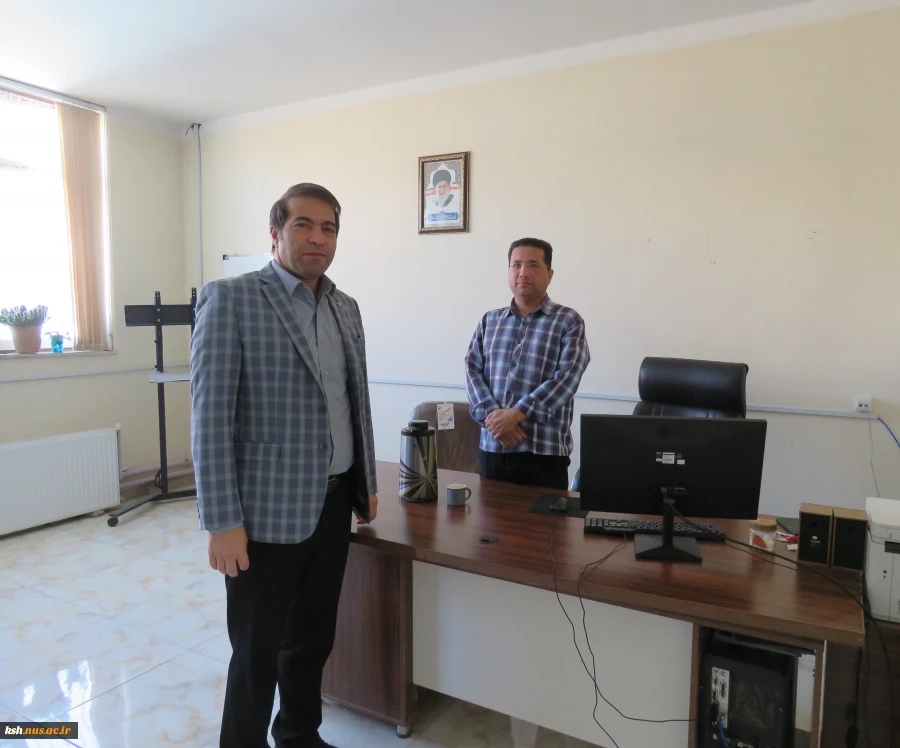 بازدید سر زده ریاست دانشگاه ملی مهارت استان کرمانشاه از قسمت های مختلف  6