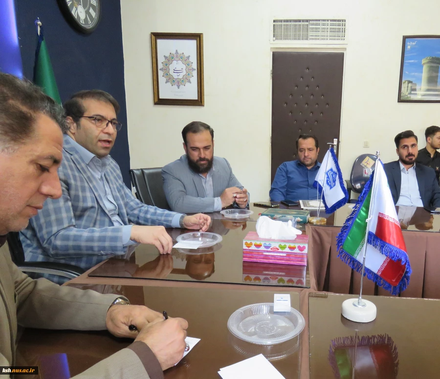 برگزاری مراسم تکریم مسئول پیشین ومعرفی مسئول جدید حوزه بسیج دانشجویی دانشگاه ملی مهارت استان کرمانشاه  7