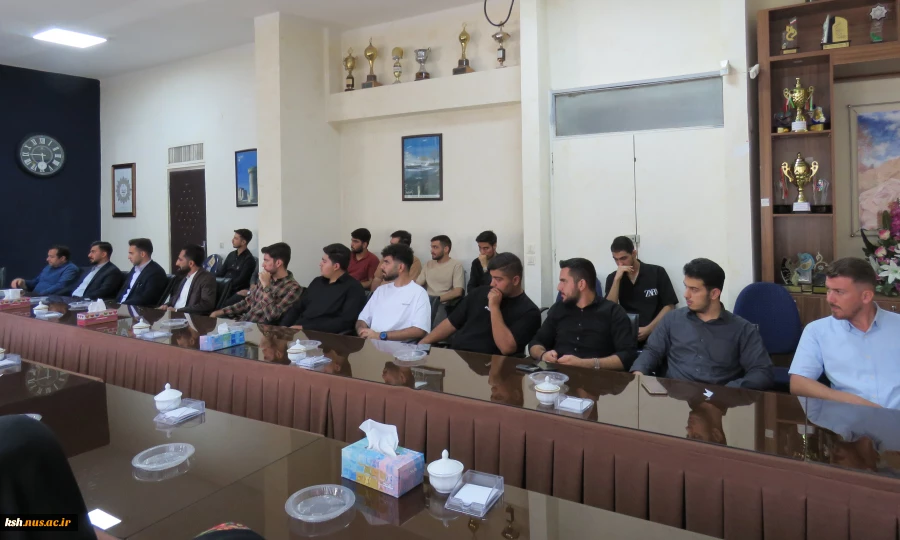 برگزاری مراسم تکریم مسئول پیشین ومعرفی مسئول جدید حوزه بسیج دانشجویی دانشگاه ملی مهارت استان کرمانشاه  8