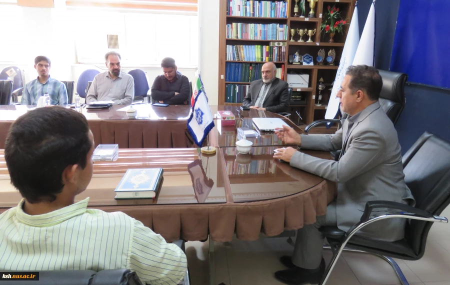 تشکیل جلسه هم اندیشی و هم افزایی دبیران انجمن های اسلامی دانشگاه های استان در دانشگاه ملی مهارت استان کرمانشاه  3