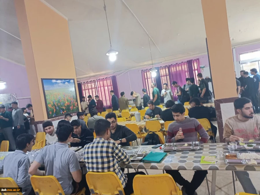 استقبال دانشجویان دانشگاه ملی مهارت استان کرمانشاه از خدمات آشپزخانه با مدیریت جدید 2