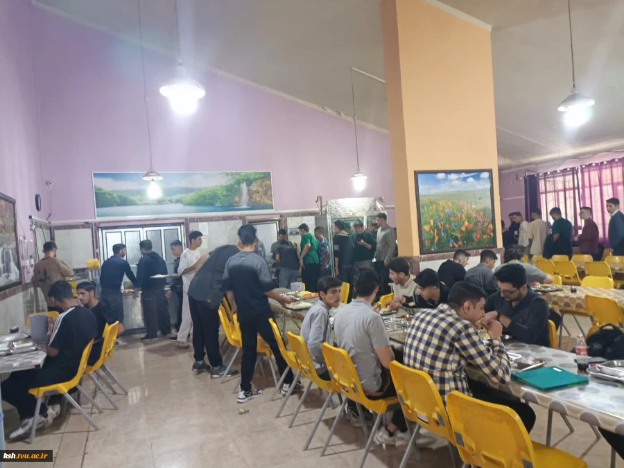 استقبال دانشجویان دانشگاه ملی مهارت استان کرمانشاه از خدمات آشپزخانه با مدیریت جدید 5