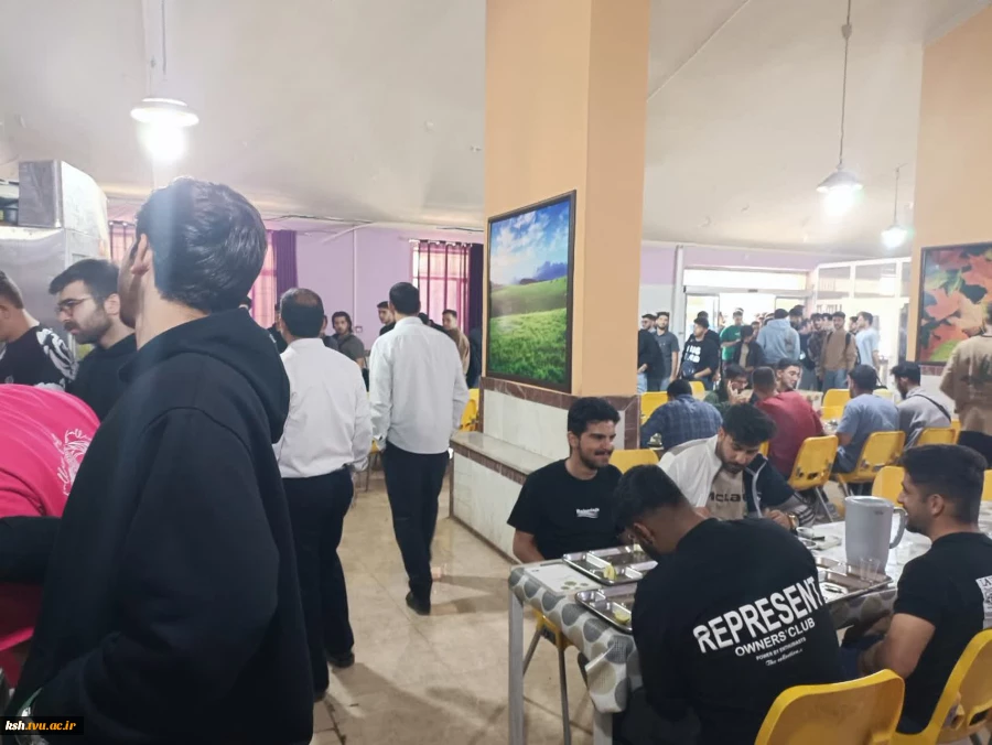 استقبال دانشجویان دانشگاه ملی مهارت استان کرمانشاه از خدمات آشپزخانه با مدیریت جدید 6