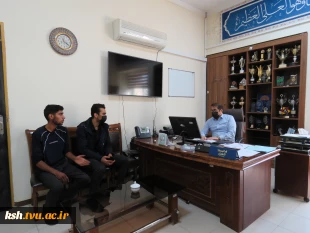 برگزاری برنامه هفتگی ملاقات عمومی دکتر شاپور ابراهیمی سرپرست دانشگاه ملی مهارت استان کرمانشاه 5