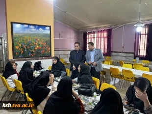 بازدید ریاست دانشگاه ملی مهارت استان از سلف سرویس دانشجویان در روز غیر اداری 2