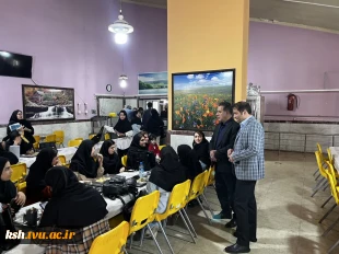 بازدید ریاست دانشگاه ملی مهارت استان از سلف سرویس دانشجویان در روز غیر اداری 3