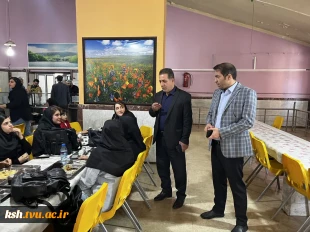 بازدید ریاست دانشگاه ملی مهارت استان از سلف سرویس دانشجویان در روز غیر اداری 4