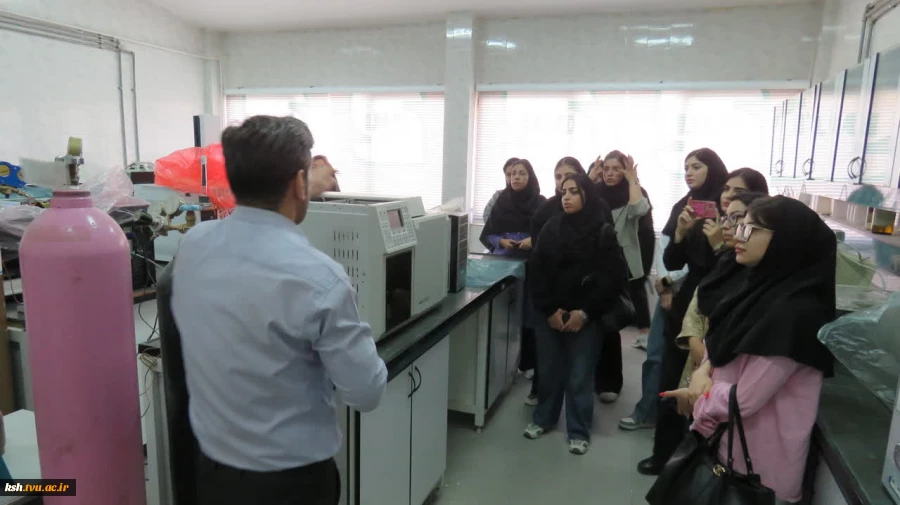 اجرای تور صنعتی دانشجویان دانشگاه ملی مهارت دختران کرمانشاه در اداره استاندارد 4