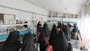 اجرای تور صنعتی دانشجویان دانشگاه ملی مهارت دختران کرمانشاه در اداره استاندارد 5