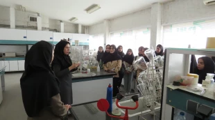 اجرای تور صنعتی دانشجویان دانشگاه ملی مهارت دختران کرمانشاه در اداره استاندارد 6