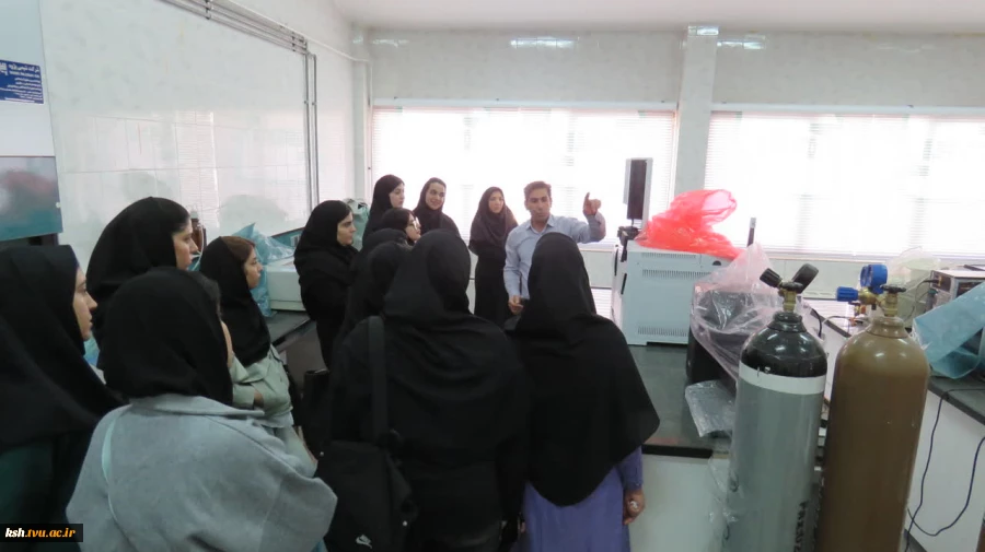 اجرای تور صنعتی دانشجویان دانشگاه ملی مهارت دختران کرمانشاه در اداره استاندارد 7