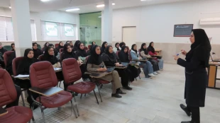 اجرای تور صنعتی دانشجویان دانشگاه ملی مهارت دختران کرمانشاه در اداره استاندارد 8