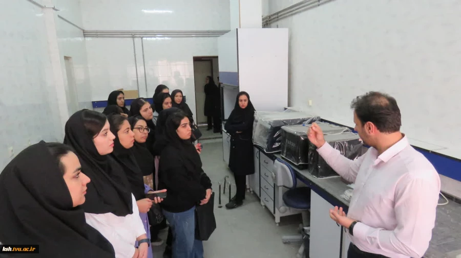 اجرای تور صنعتی دانشجویان دانشگاه ملی مهارت دختران کرمانشاه در اداره استاندارد 10