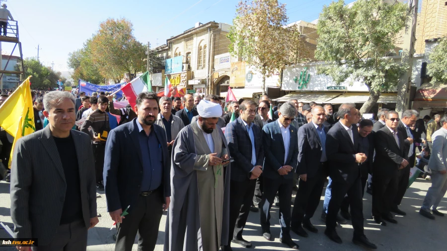 حضور پرشور دانشگاهیان دانشگاه ملی مهارت در راهپیمایی سیزده آبان1404 3