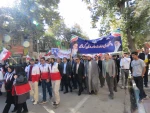 حضور پرشور دانشگاهیان دانشگاه ملی مهارت در راهپیمایی سیزده آبان1404 8