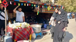 برگزاری نمایشگاه «محصول غذایی بومی» در دانشگاه ملی مهارت دختران کرمانشاه 3