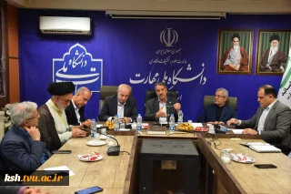 نشست رئیس دانشگاه ملی مهارت با اعضای هیئت‌علمی در آموزشکده پسران رشت (شهید چمران) _ واحد استانی گیلان