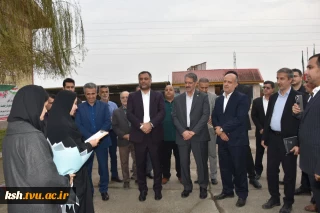 بازدید رئیس دانشگاه ملی مهارت از دانشکده صومعه سرا
