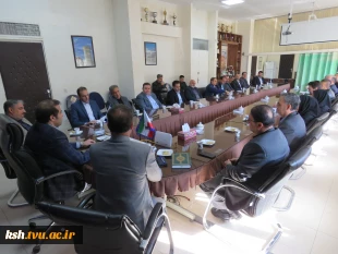 مراسم تکریم و معارفه معاونین سابق و جدید آموزشی پژوهشی دانشگاه ملی مهارت استان 4