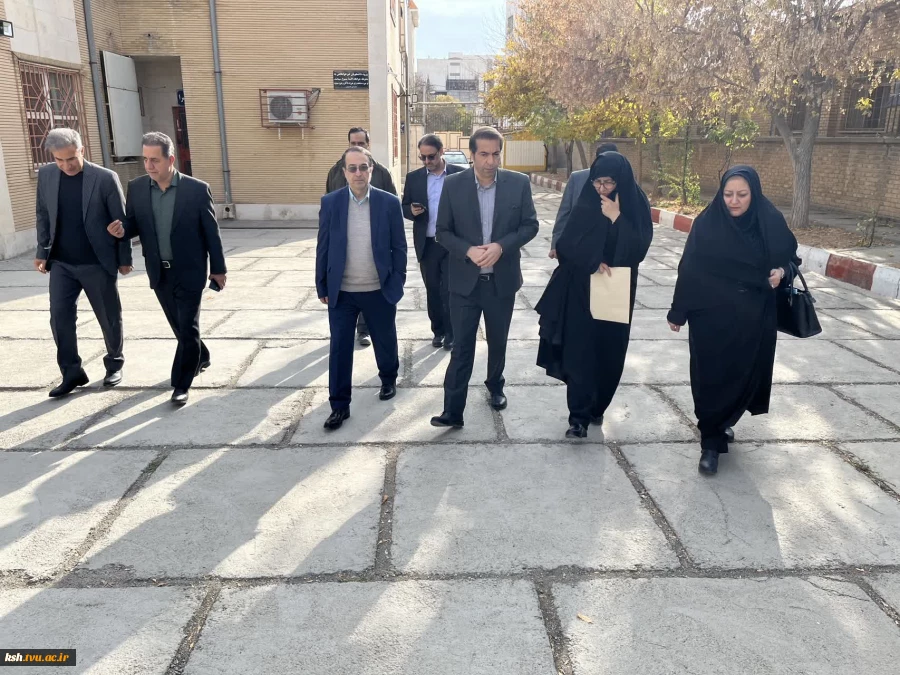 بازدید جمعی از مسئولین سازمان مرکزی از آموزشکده های ملی مهارت کرمانشاه 4